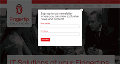 Desktop Screenshot of fingertip-solutions.co.uk